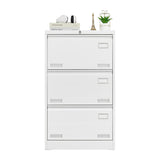 Filing Cabinet Lateral File Cabinet 3 Drawer,Locking Metal File Cabinets Three Drawer, Office Filing Cabinet with Lock Drawers