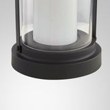 Fillmore 1-light Black Outdoor LED Floor Lantern