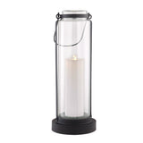 Fillmore 1-light Black Outdoor LED Floor Lantern
