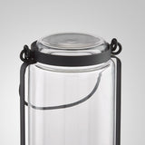 Fillmore 1-light Black Outdoor LED Floor Lantern