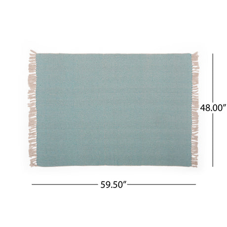 Filson Boho Handcrafted Cotton Throw Blanket by Christopher Knight Home