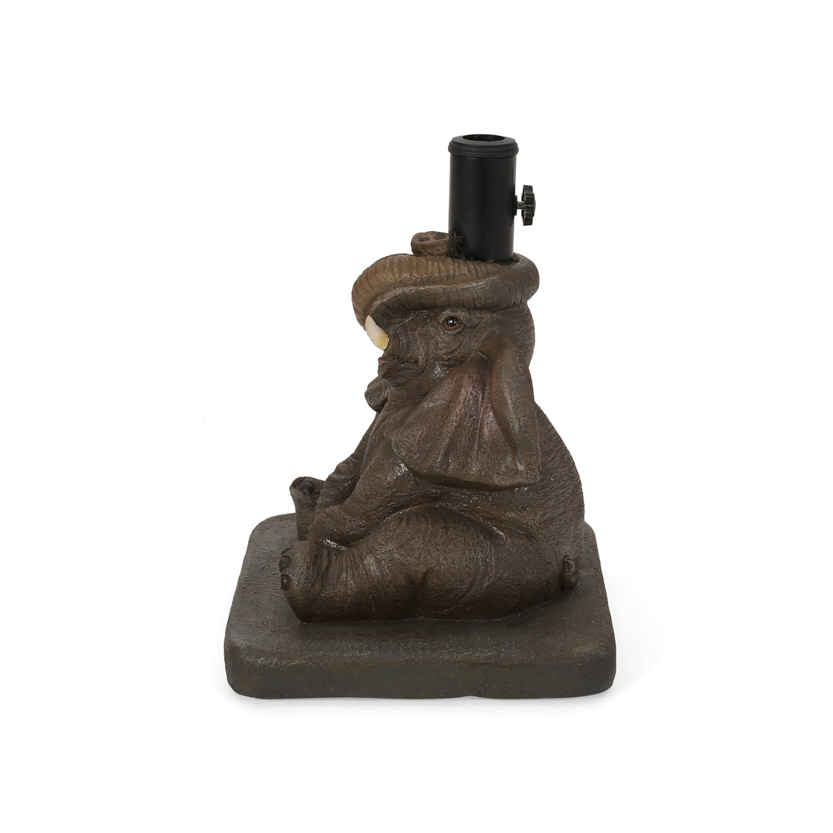 Finchley Elephant Umbrella Base by Christopher Knight Home - 13.50" W x 13.50" L x 18.00" H