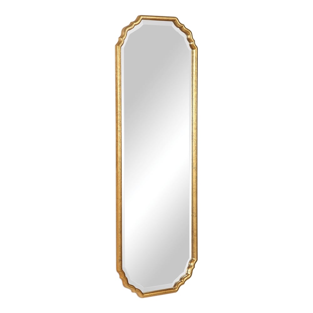Porch & Den Find Antique Gold Decorative Frame Wall Mirror