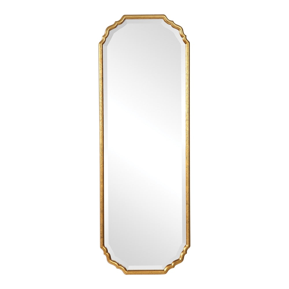 Porch & Den Find Antique Gold Decorative Frame Wall Mirror