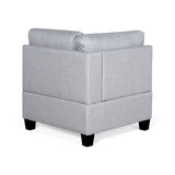 Findon Contemporary 4-seater Fabric Sectional by Christopher Knight Home