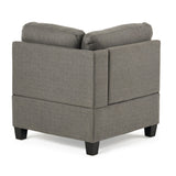 Findon Fabric 7 Seater Tufted Sectional Sofa by Christopher Knight Home