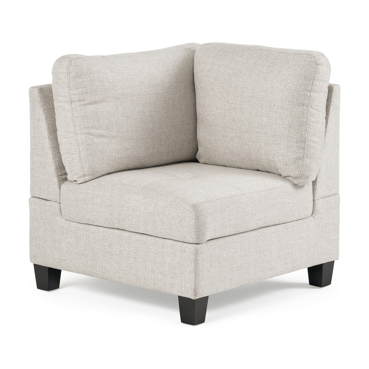 Findon Fabric 7 Seater Tufted Sectional Sofa by Christopher Knight Home