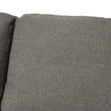 Findon Fabric 7 Seater Tufted Sectional Sofa by Christopher Knight Home