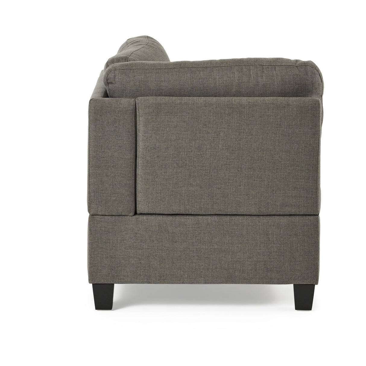 Findon Fabric 7 Seater Tufted Sectional Sofa by Christopher Knight Home