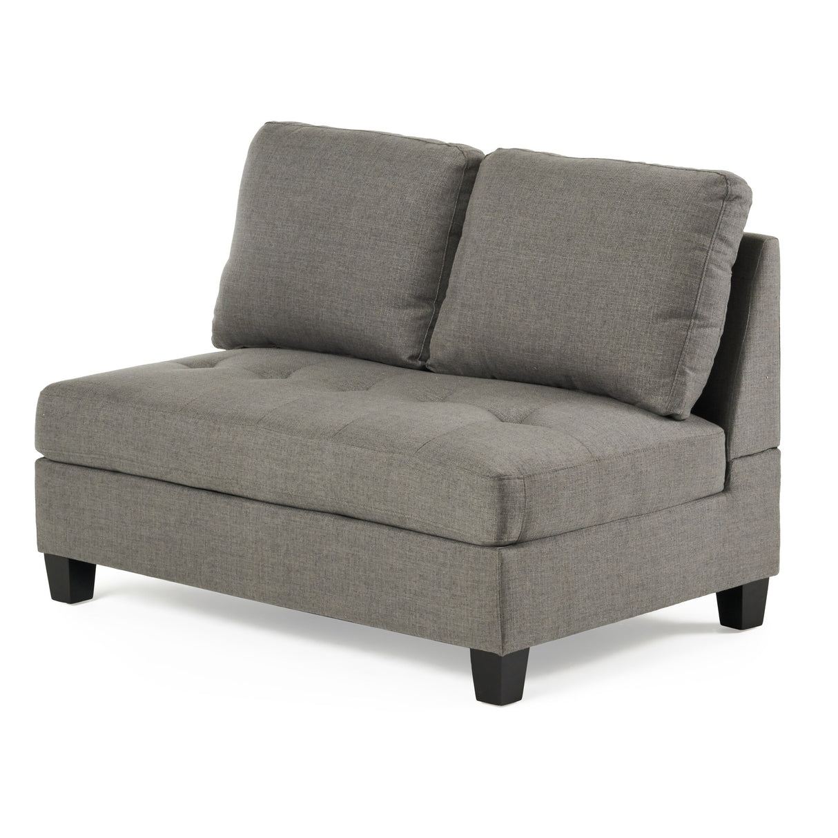 Findon Fabric 7 Seater Tufted Sectional Sofa by Christopher Knight Home