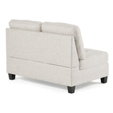 Findon Fabric 7 Seater Tufted Sectional Sofa by Christopher Knight Home