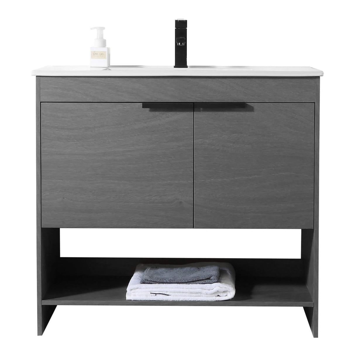Fine Fixtures Phoenix Bathroom Vanity with Sink - Full Assembly Required