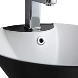 Fine Fixtures Pyramid Pedestal, Elegant One Piece Pedestal Sink, Center Faucet Hole, Vitreous China, White
