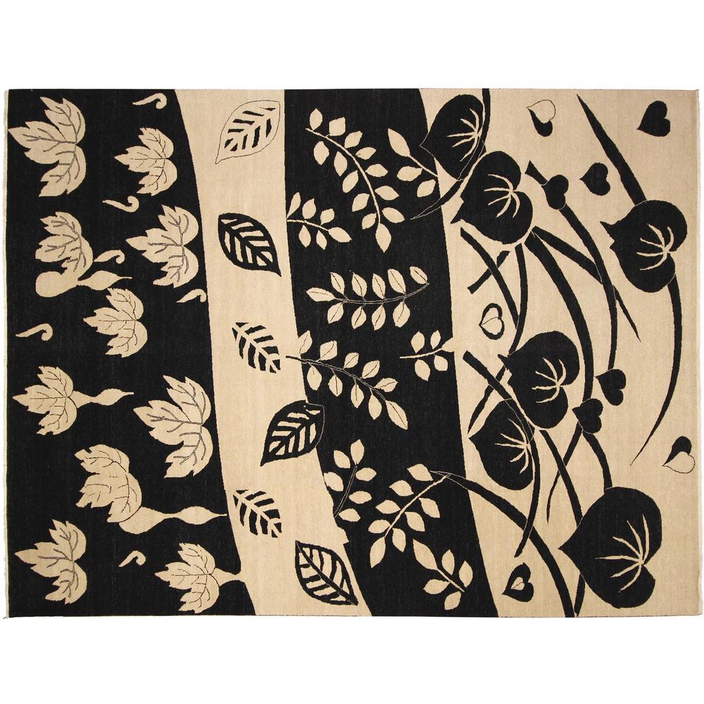 Fine Oushak Banu Beige Hand-Knotted Rug (10'0 x 13'10)
