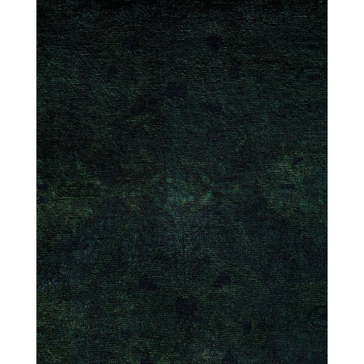 Overton Hand Knotted Wool Vintage Inspired Modern Contemporary Overdyed Burgundy Runner Rug - 3' 1" x 18' 4"