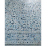 Fine Vibrance, One-of-a-Kind Hand-Knotted Area Rug - Gray, 8' 1" x 10' 2" - 8' 1" x 10' 2"