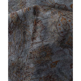 Overton Hand Knotted Wool Vintage Inspired Modern Contemporary Overdyed Gray Area Rug - 8' 4" x 10' 1"