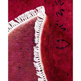 Fine Vibrance, One-of-a-Kind Hand-Knotted Area Rug - Red, 3' 1" x 4' 7" - 3' 1" x 4' 7"