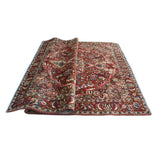 Fine Vintage Bakhtiari Winfield Burgundy/Blue Rug - 6'9" x 9'10"