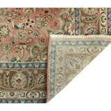 Fine Vintage Distressed Ismael Rust/Brown Rug - 4'10" x 6'9"