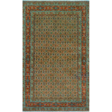 Fine Vintage Distressed Layken Rust/Beige Rug - 3'0" x 4'11"