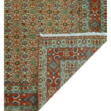 Fine Vintage Distressed Layken Rust/Beige Rug - 3'0" x 4'11"