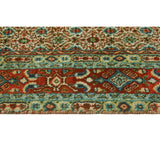 Fine Vintage Distressed Layken Rust/Beige Rug - 3'0" x 4'11"