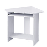 Fineboard Home Office Compact Corner Desk, White