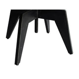 Armen Living Dayton Industrial Coffee Table in Industrial Grey and Pine Wood Top