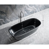 Fiore Freestanding Solid Surface Bathtub