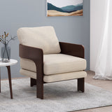 Firethorn Mid-Century Bentwood Accent Chair by Christopher Knight Home