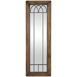 FirsTime & Co. Walnut Larisa Farmhouse Arch Full Length Standing Mirror, Wood