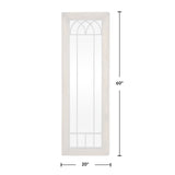 FirsTime & Co. Walnut Larisa Farmhouse Arch Full Length Standing Mirror, Wood