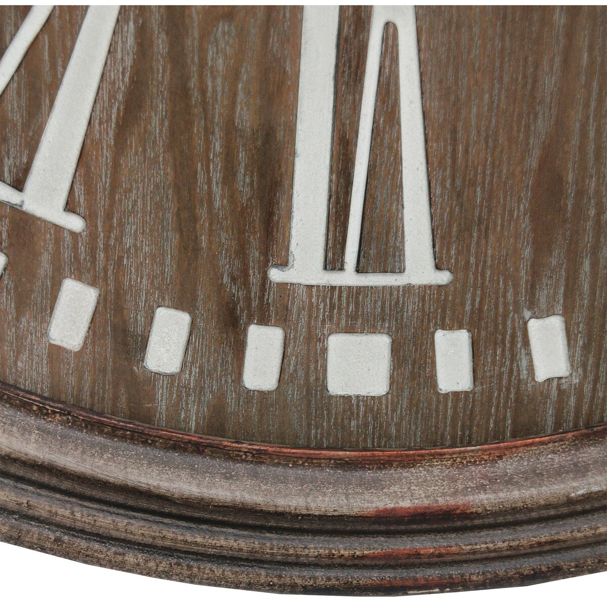 FirsTime & Co. Carver Farmhouse Wall Clock, American Crafted, Brown, Metal, 31 x 3 x 31 in