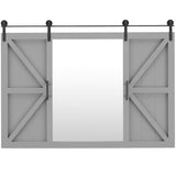 FirsTime & Co. Hayloft Farmhouse Barn Door Mirror
