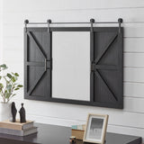 FirsTime & Co. Hayloft Farmhouse Barn Door Mirror