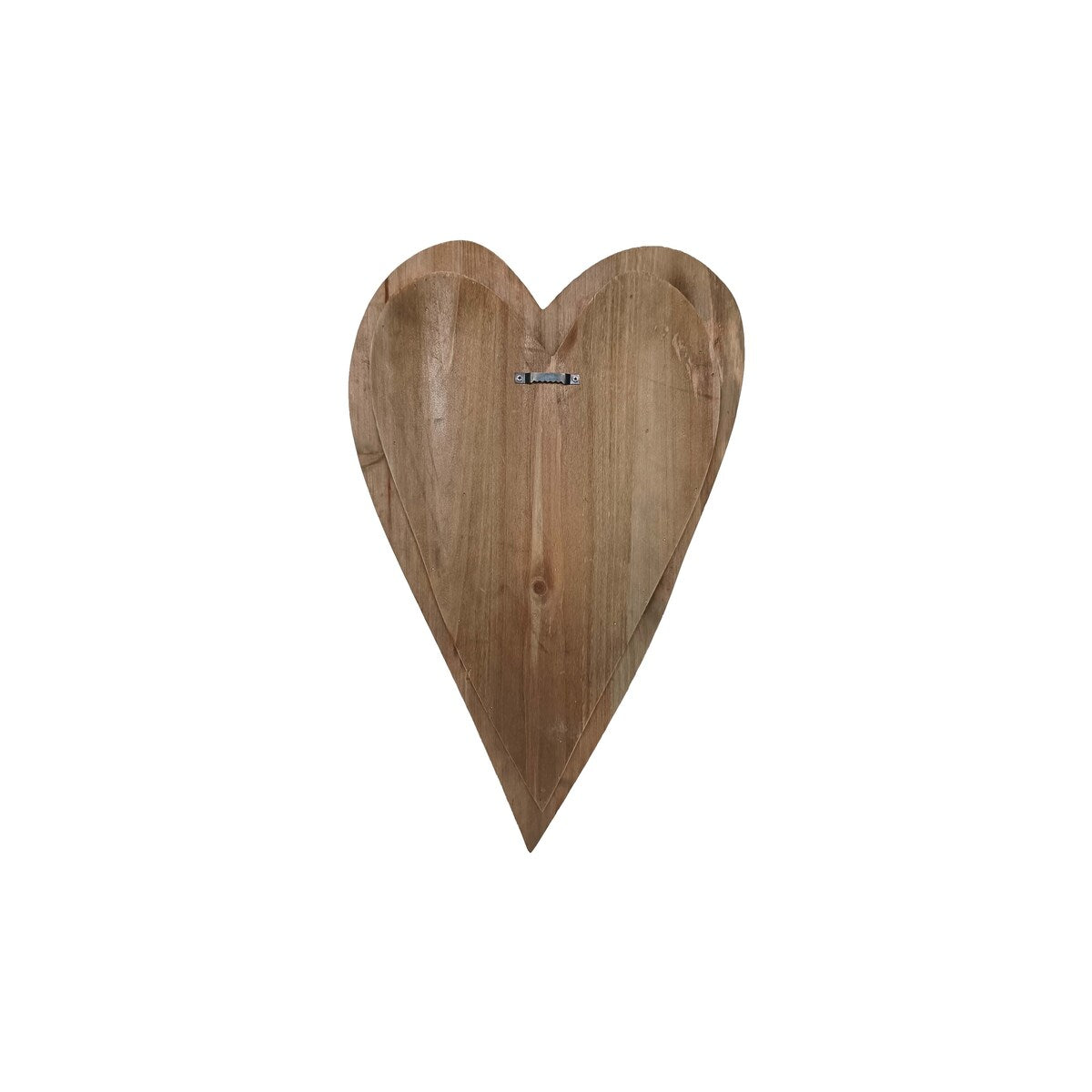 First of a Kind Rustic Wood Heart Wall Decor in Multicolor