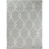 Fischer Nautical Trellis Coastal Area Rug