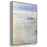 Fishing Boats at Pourville, 1882 - Multi Piece Framed Canvas