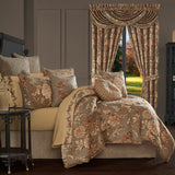 J. Queen New York Camellia Tufted Round Decorative Throw Pillow