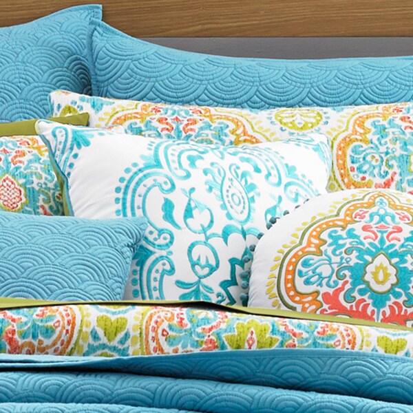 Five Queens Court Juniper 18-inch Square Decorative Pillow