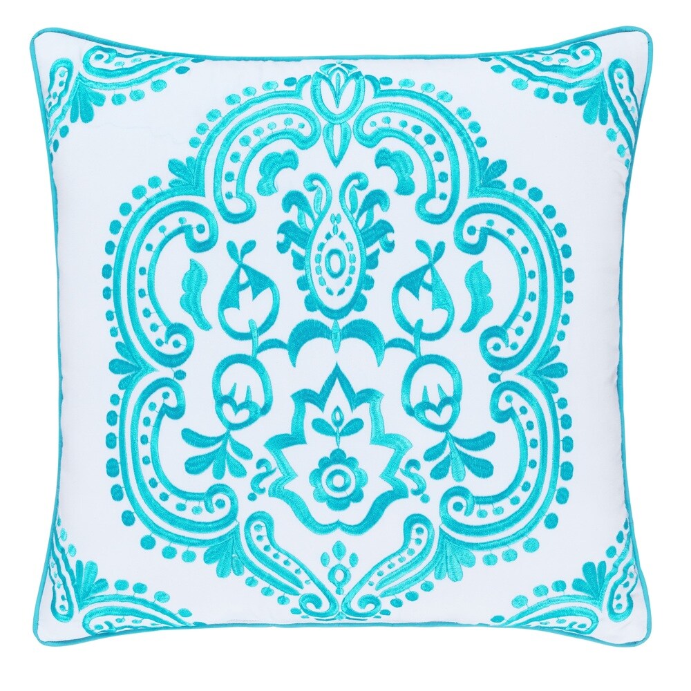 Five Queens Court Juniper 18-inch Square Decorative Pillow