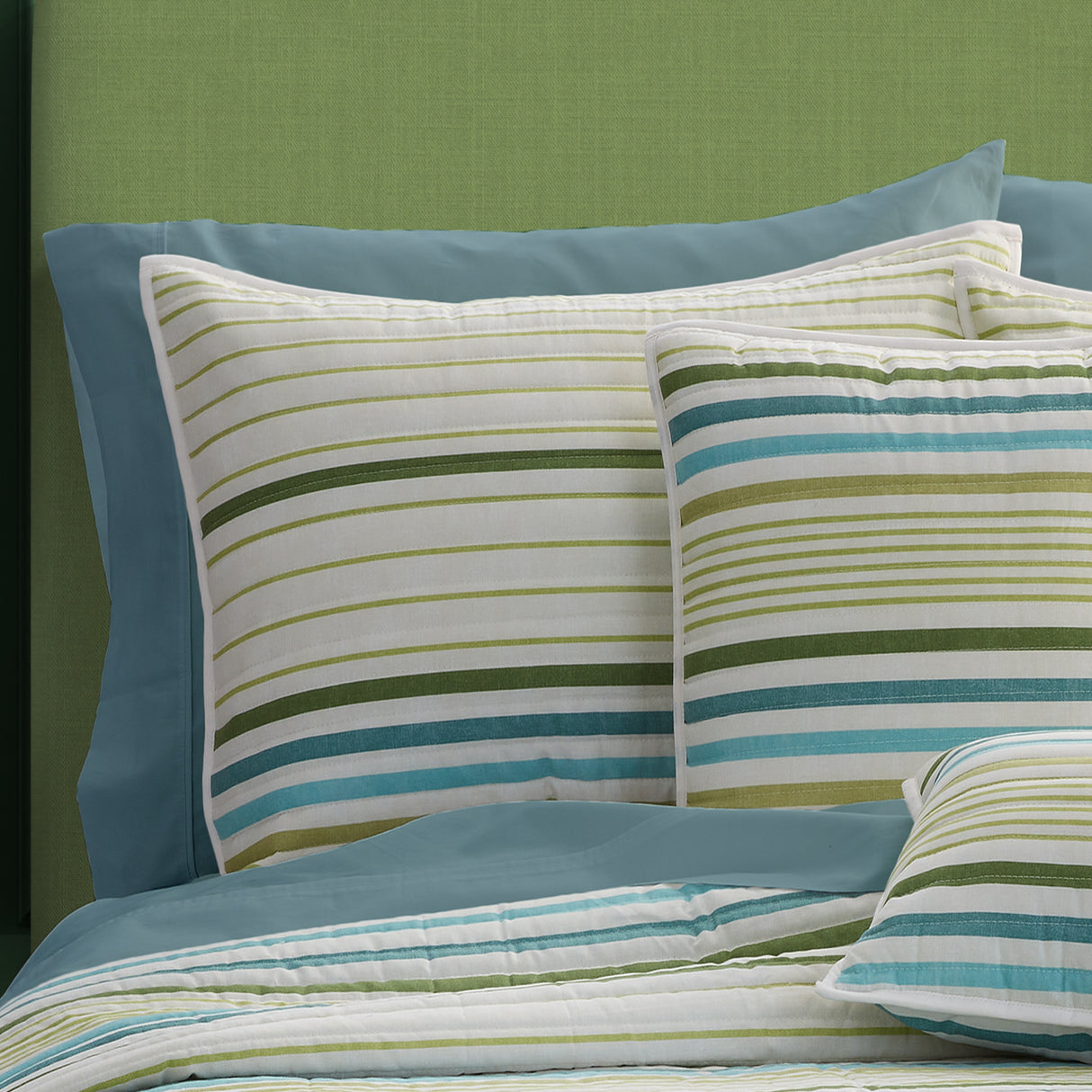 J. Queen New York Roxanne Surf Pillow Quilted Sham