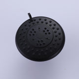 Modern 3-Way High-pressure Shower Head Set with Handle in Black