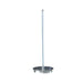 Fizo 25 Inch Table Lamp, Sleek Design, LED Light, Touch Switch, Silver