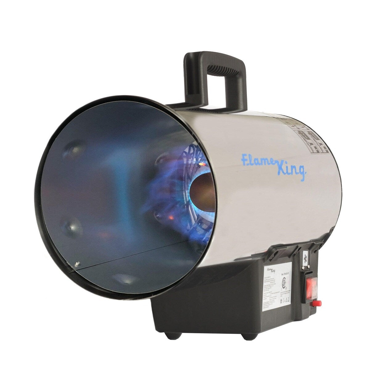 Flame King 60K BTU Portable Propane Forced Air Heater for Jobsites