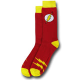 Flash And Reverse Flash Crew Sock 2Pair Pack