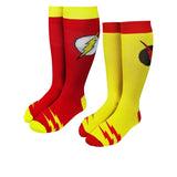 Flash And Reverse Flash Crew Sock 2Pair Pack