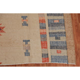 Flat Weave Modern Kilim Turkish Area Rug Flatweave Jute Carpet - 8'6" x 9'8"
