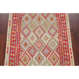 Flat-Weave Southwestern Kilim Oriental Handmade Turkish Area Rug Wool - 6'6" x 4'11"